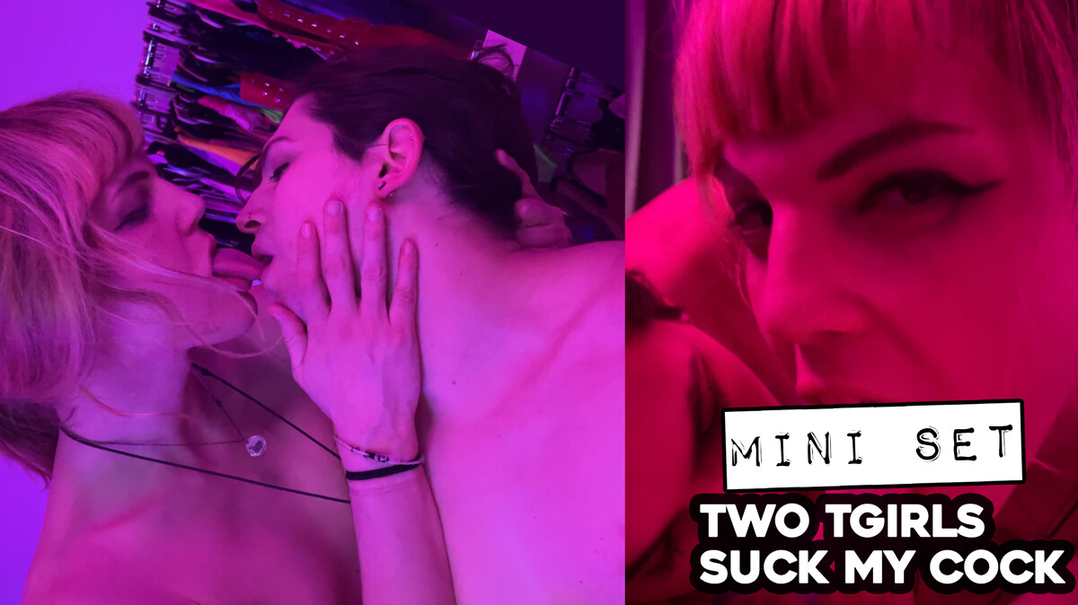 Mini Set: July 1, 2024 - I love when two pretty girls suck my cock together!